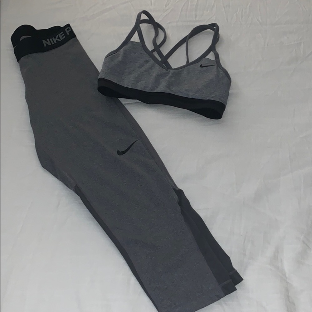 Nike Pro Sports Bra & leggings